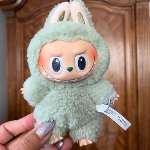 Exciting Macaron Labubu - Green Grape